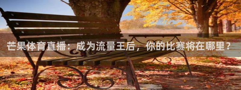 360体育免费直播nba：芒果体育直播：成为流量王后，你的比赛将在哪里？