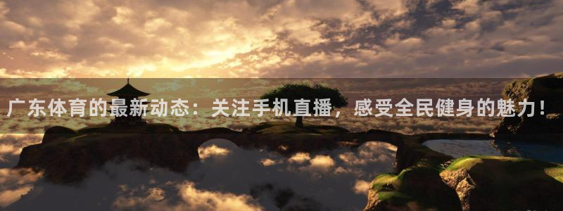 360体育直播nba直播：广东体育的最新动态：关注手机直播，感受全民健身的魅力！