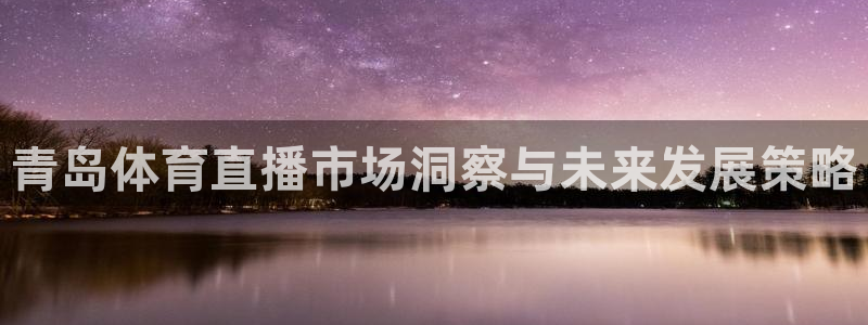 雨燕360体育免费直播nba下载：青岛体育直播市场洞察与未来发展策略